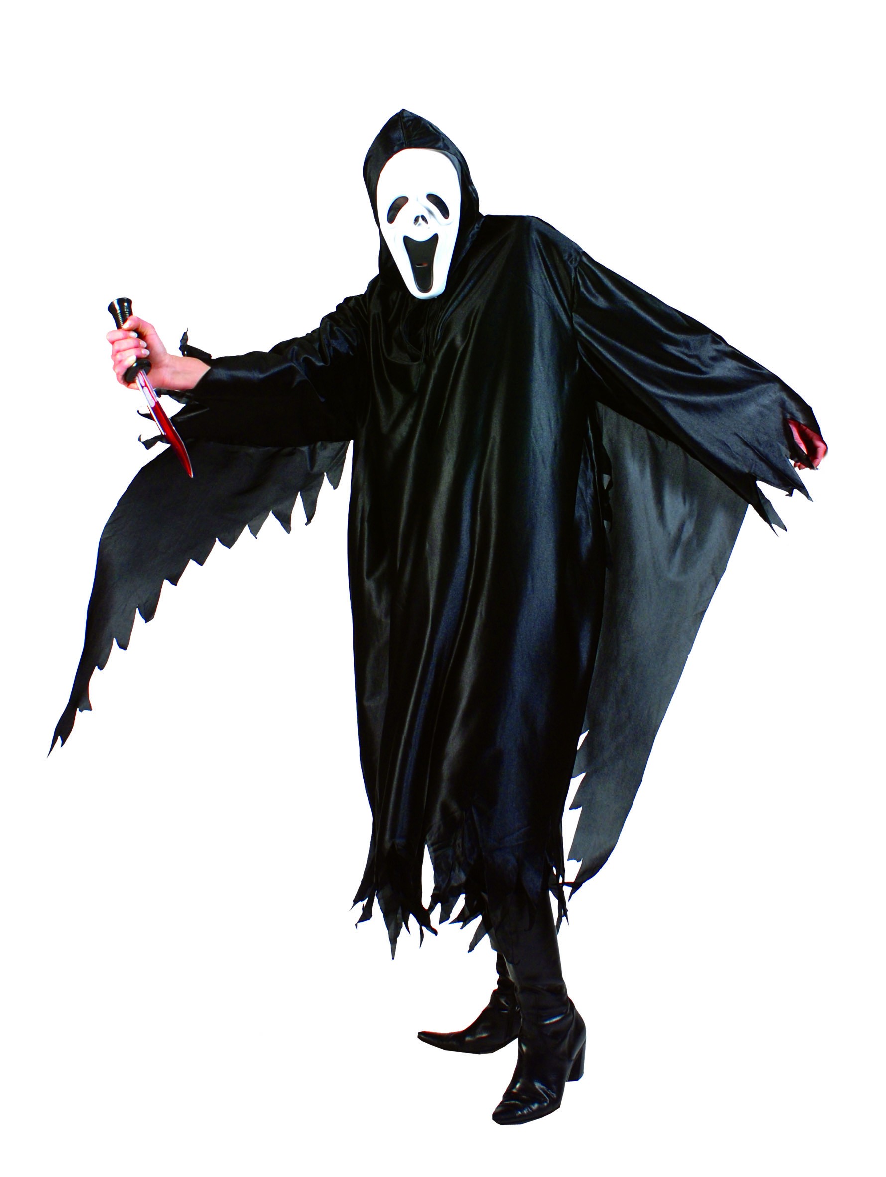 Costume Hommes Femmes Unisexe Halloween Fantôme Spectre tueur en série T M/L m-0001 